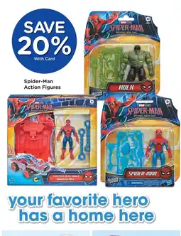 Kroger Spider-Man Action Figures offer