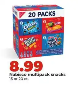 Hy-Vee Nabisco multipack snacks offer