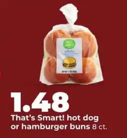 Hy-Vee That's Smart! hot dog or hamburger buns offer