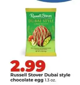 Hy-Vee Russell Stover Dubai style chocolate egg offer
