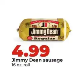 Hy-Vee Jimmy Dean Sausage offer
