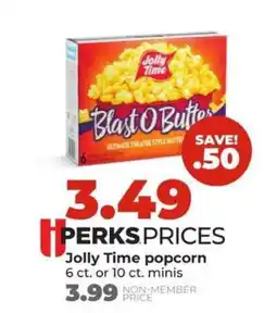 Hy-Vee Jolly Time Popcorn offer