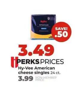 Hy-Vee Hy-Vee American cheese singles offer