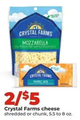 Hy-Vee Crystal Farms cheese offer