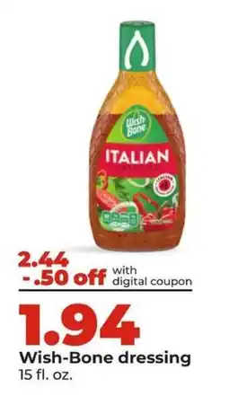 Hy-Vee Wish-Bone Dressing offer