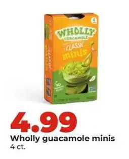 Hy-Vee Wholly Guacamole Minis offer
