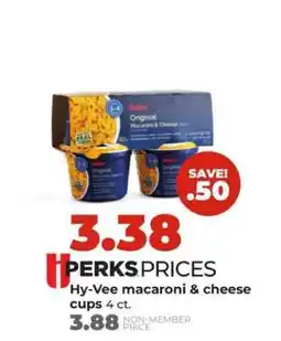 Hy-Vee Hy-Vee Macaroni & Cheese Cups offer