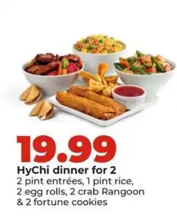 Hy-Vee HyChi dinner for 2 offer