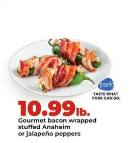 Hy-Vee Gourmet Bacon Wrapped Peppers offer