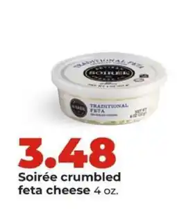 Hy-Vee Soirée crumbled feta cheese offer