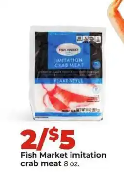 Hy-Vee Fish Market imitation crab meat offer