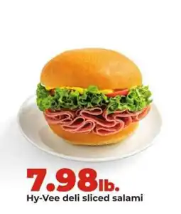 Hy-Vee Hy-Vee deli sliced salami offer