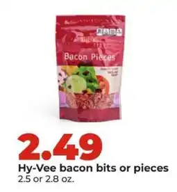 Hy-Vee Hy-Vee bacon bits or pieces offer
