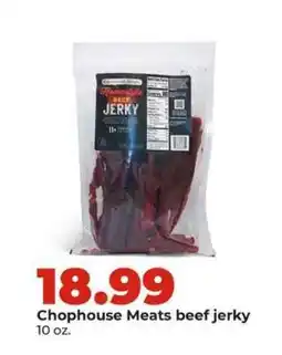 Hy-Vee Chophouse Meats beef jerky offer