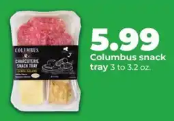 Hy-Vee Columbus Snack Tray offer