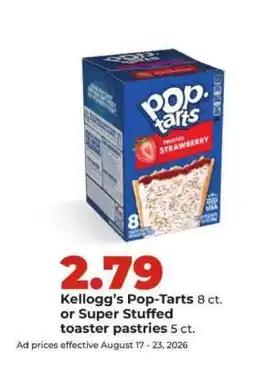 Hy-Vee Kellogg's Pop-Tarts offer