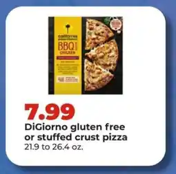 Hy-Vee DiGiorno gluten free or stuffed crust pizza offer