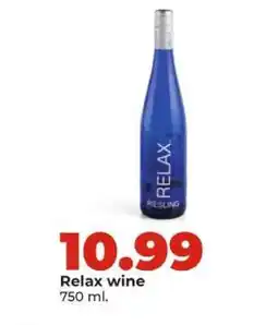 Hy-Vee Relax wine offer