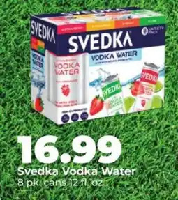 Hy-Vee Svedka Vodka Water offer