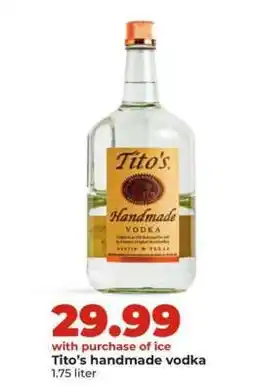 Hy-Vee Tito's Handmade Vodka offer