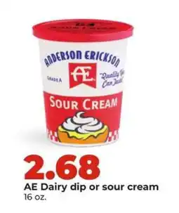 Hy-Vee AE Dairy dip or sour cream offer