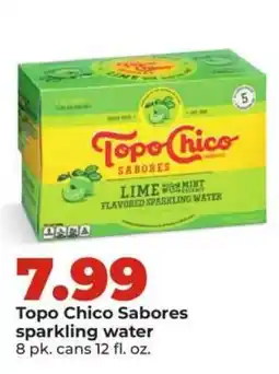 Hy-Vee Topo Chico Sabores Sparkling Water offer
