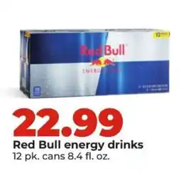 Hy-Vee Red Bull Energy Drinks offer