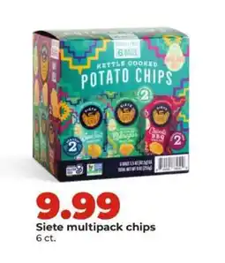 Hy-Vee Siete multipack chips offer