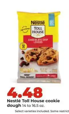 Hy-Vee Nestle Toll House Cookie Dough offer