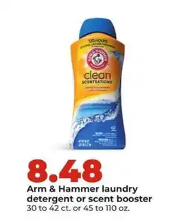 Hy-Vee Arm & Hammer Laundry Detergent or Scent Booster offer