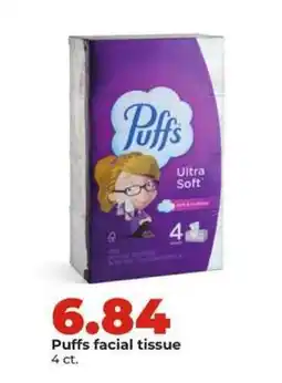 Hy-Vee Puffs Facial Tissue offer
