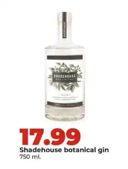 Hy-Vee Shadehouse botanical gin offer