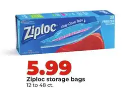 Hy-Vee Ziploc Storage Bags offer