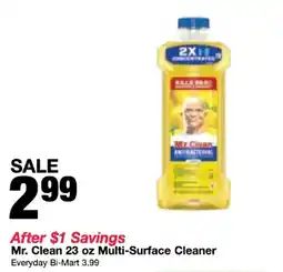 Bi-Mart Mr. Clean Multi-Surface Cleaner offer
