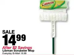 Bi-Mart Libman Scrubster Mop offer