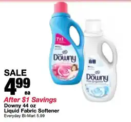 Bi-Mart Downy liquid fabric softener offer
