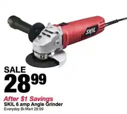 Bi-Mart Skil 6 amp Angle Grinder offer