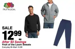 Bi-Mart Fruit of the Loom Sweets offer