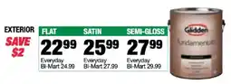 Bi-Mart Gildan fundamentals exterior paint offer