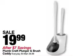 Bi-Mart Plumb Craft Plunger & Brush Caddy offer