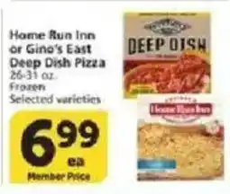 Vons Home Run Inn or Gino's East Deep Dish Pizza offer