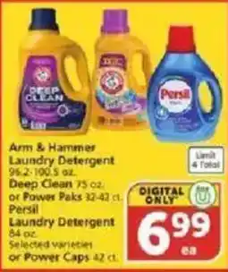 Vons Arm & Hammer Laundry Detergent offer