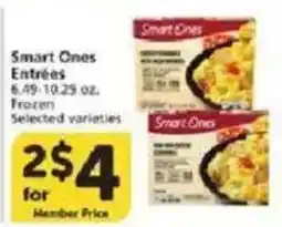 Vons Smart Ones Entrées offer