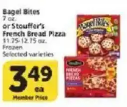 Vons Bagel Bites or Stouffer's French Bread Pizza offer
