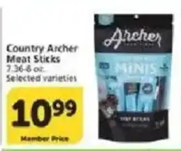 Vons Country Archer Meat Sticks offer