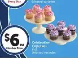 Vons Celebration Cupcakes offer