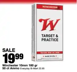 Bi-Mart Winchester 10mm ammo offer