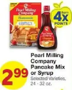 United Supermarkets Pearl Milling Company Pancake Mix or Syrup offer