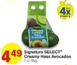 United Supermarkets Signature SELECT Creamy Hass Avocados offer
