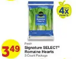 United Supermarkets Fresh Signature SELECT Romaine Hearts offer